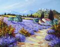 Bleu lavande - Paysages