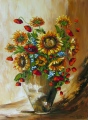 Bouquet de tournesols - Couleurs et Formes