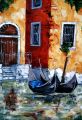 Les gondoles - Venise